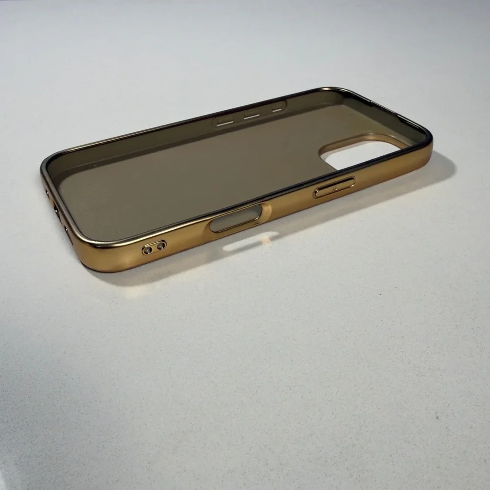 MVMT Magnetic Quartzo Phone Case iPhone 16 Gold New Crystal MagSafe Protective
